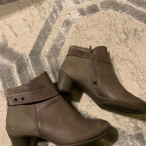 Ecco booties for women